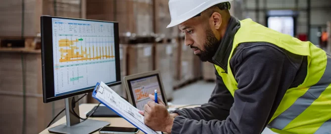 Safety Manager Using EHS Software vs. Paper Work