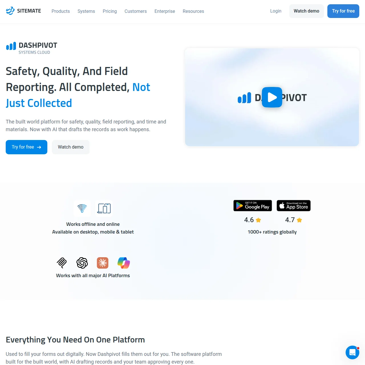 Dashpivot - sitemate.com